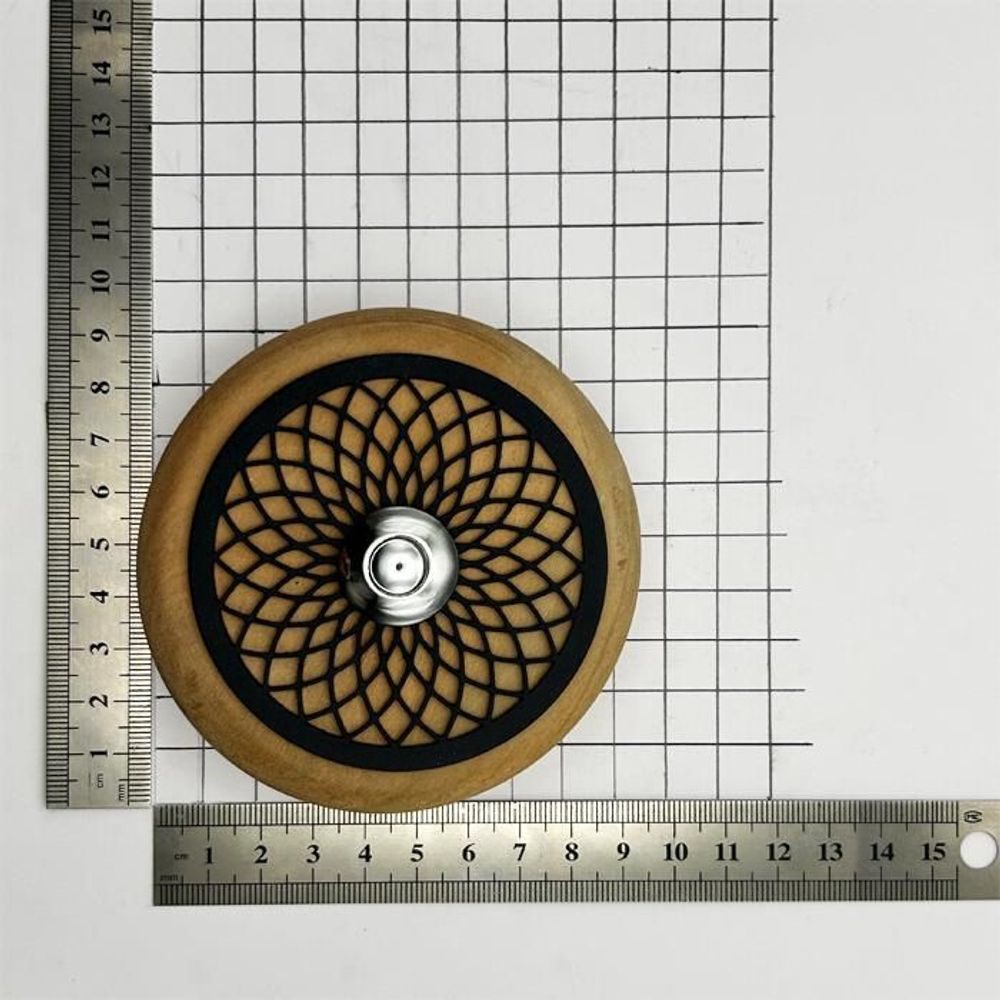 Objets de décoration - Sonnette Image Métal Rosace - LA FÉE SONNETTE