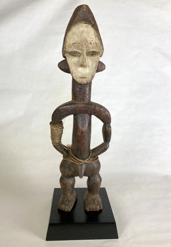Sculptures, statuettes and miniatures - Sapelli statue stand 15x15x4 cm - CALAOSHOP