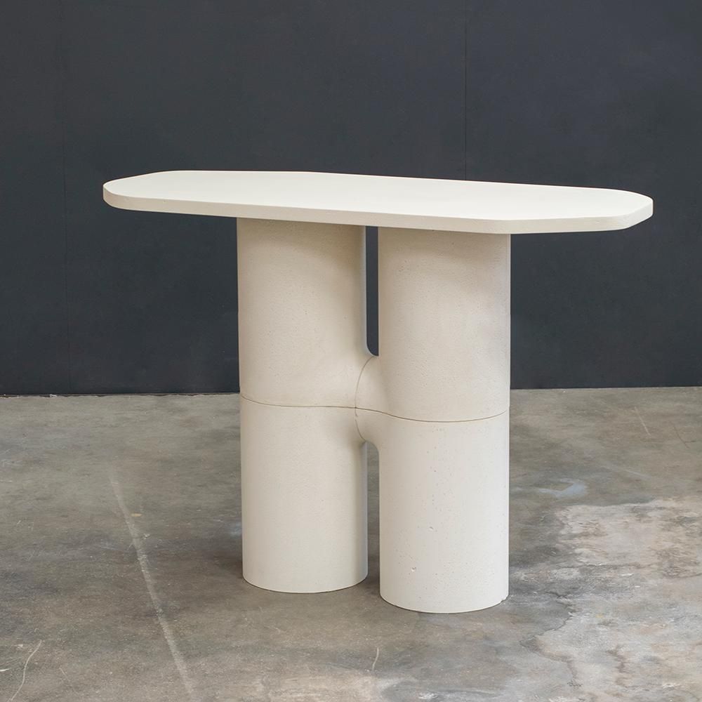 Console table - Luo Console - (concrete) (sur-mesure) - MANUFACTURE XXI