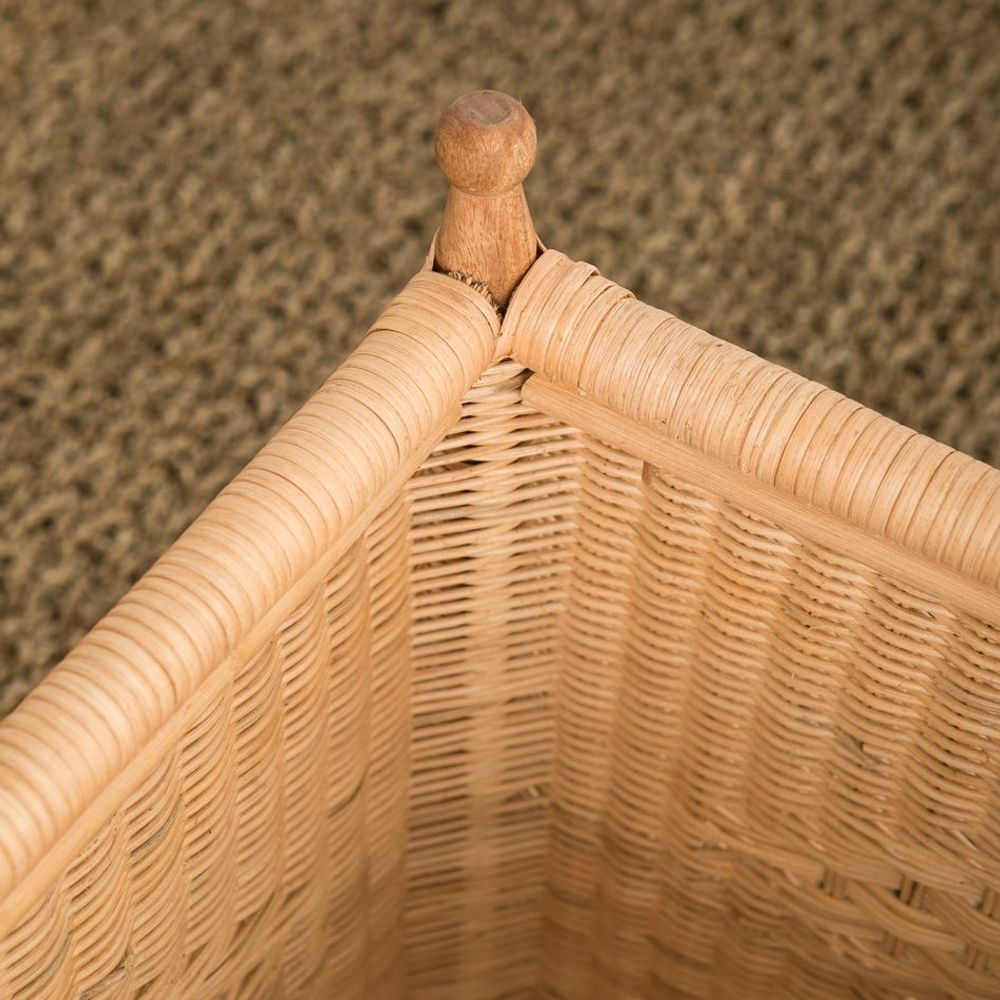 Objets de décoration - Jardinière Carré en Rotin BAHAMA Set 3 - MAHE HOMEWARE