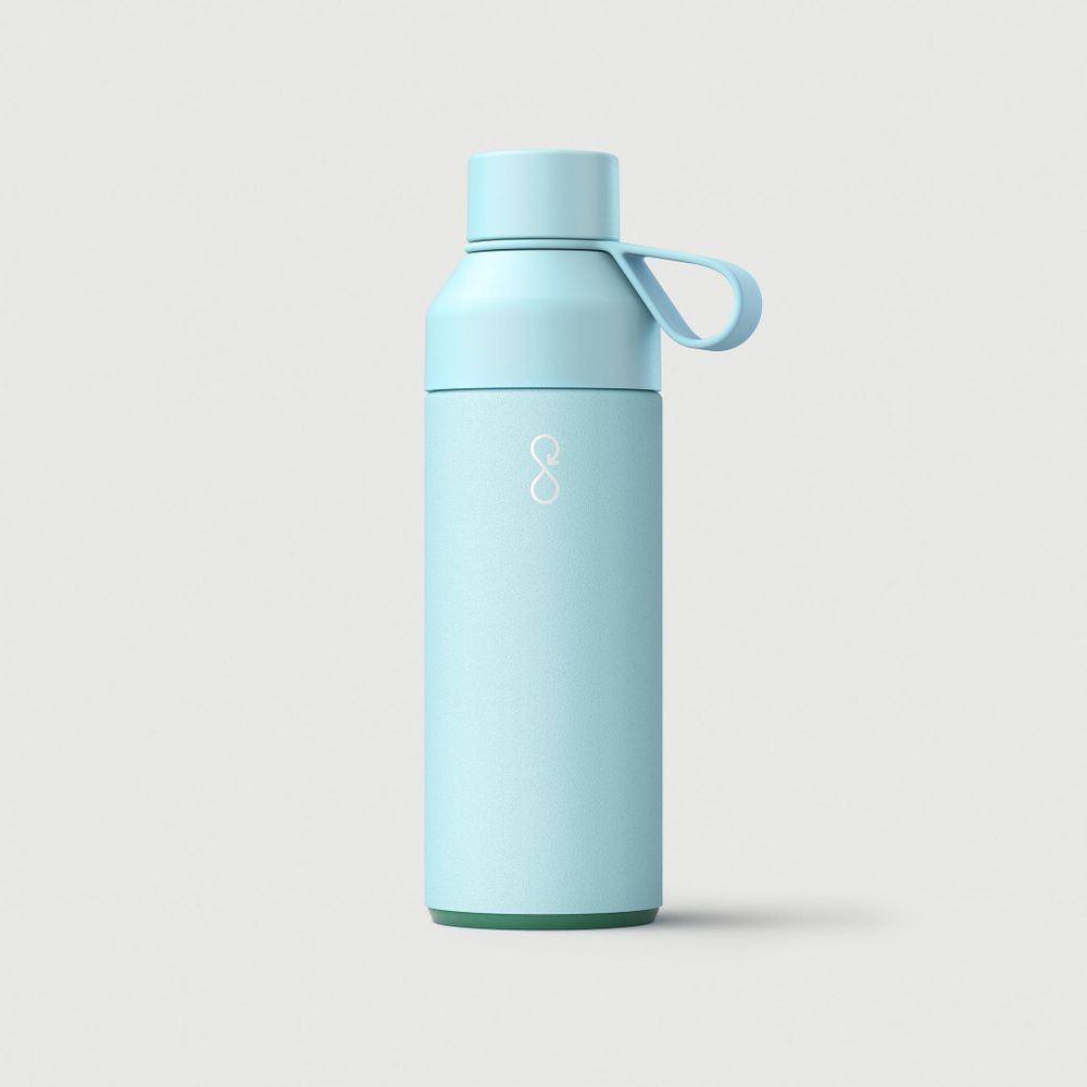 Boîtes de conservation - "Ocean Bottle" la bouteille d'eau originale (500ml) - Bleu ciel - OCEAN BOTTLE