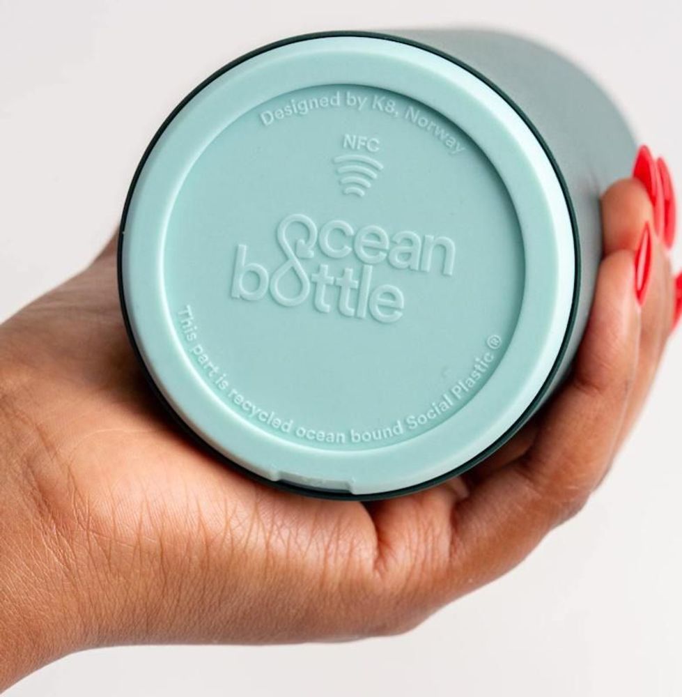 Cadeaux - "Ocean Bottle" la gourde originale (1L) - Vert forêt - OCEAN BOTTLE