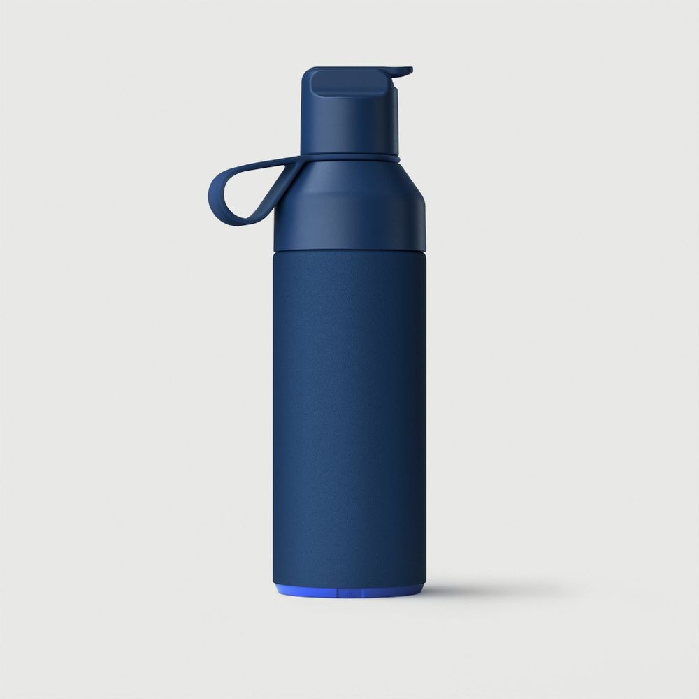 Accessoires de déco extérieure - "Ocean Bottle" la gourde GO (500ml) - Bleu marine - OCEAN BOTTLE