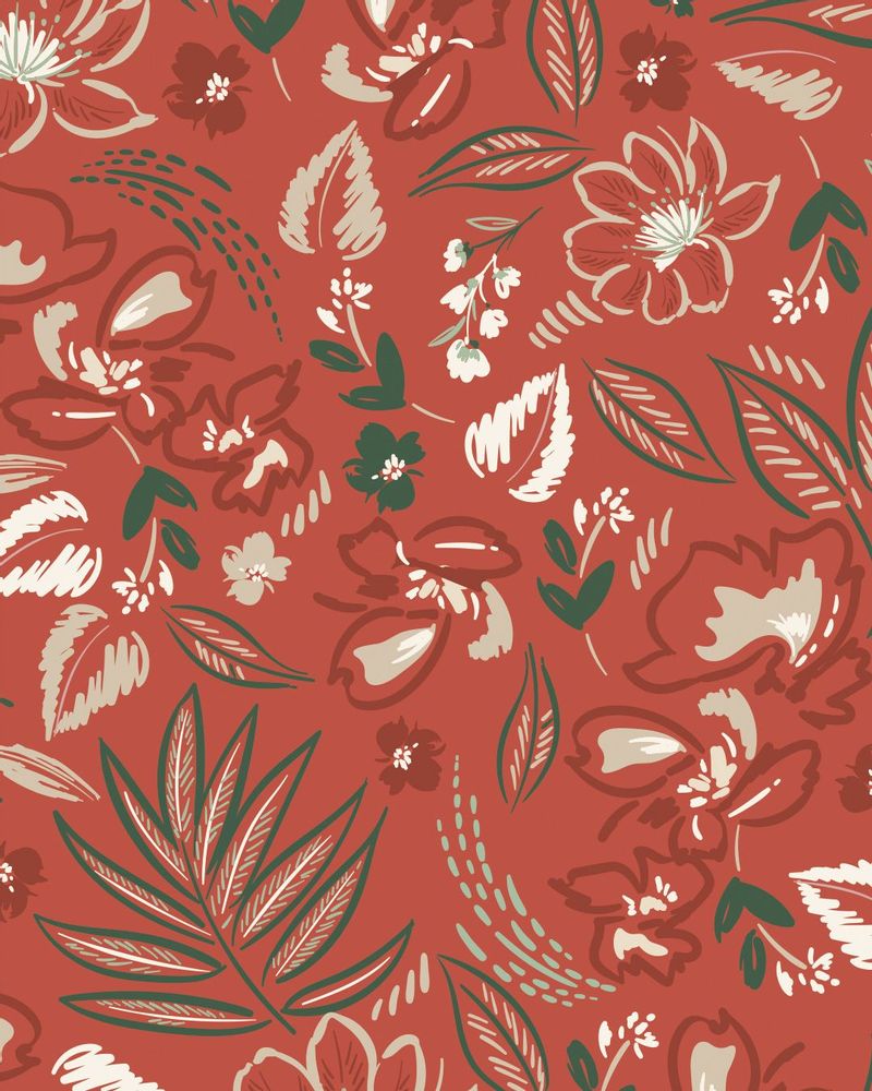 Decorative objects - GERMINA custom wallpaper. - LGD01 DECOR MURAL SUR MESURE