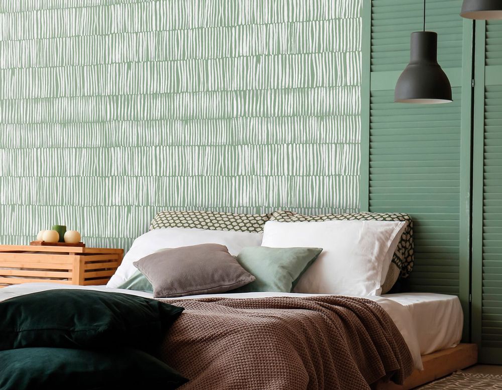 Wallpaper - NARA custom wallpaper. - LGD01 DECOR MURAL SUR MESURE