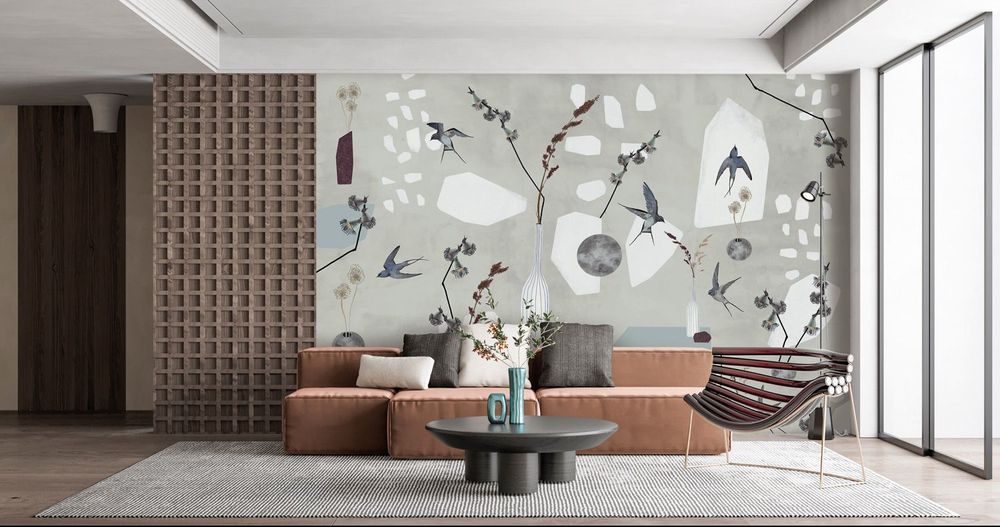 Wallpaper - Papier peint sur mesure PAMPA - LGD01 DECOR MURAL SUR MESURE