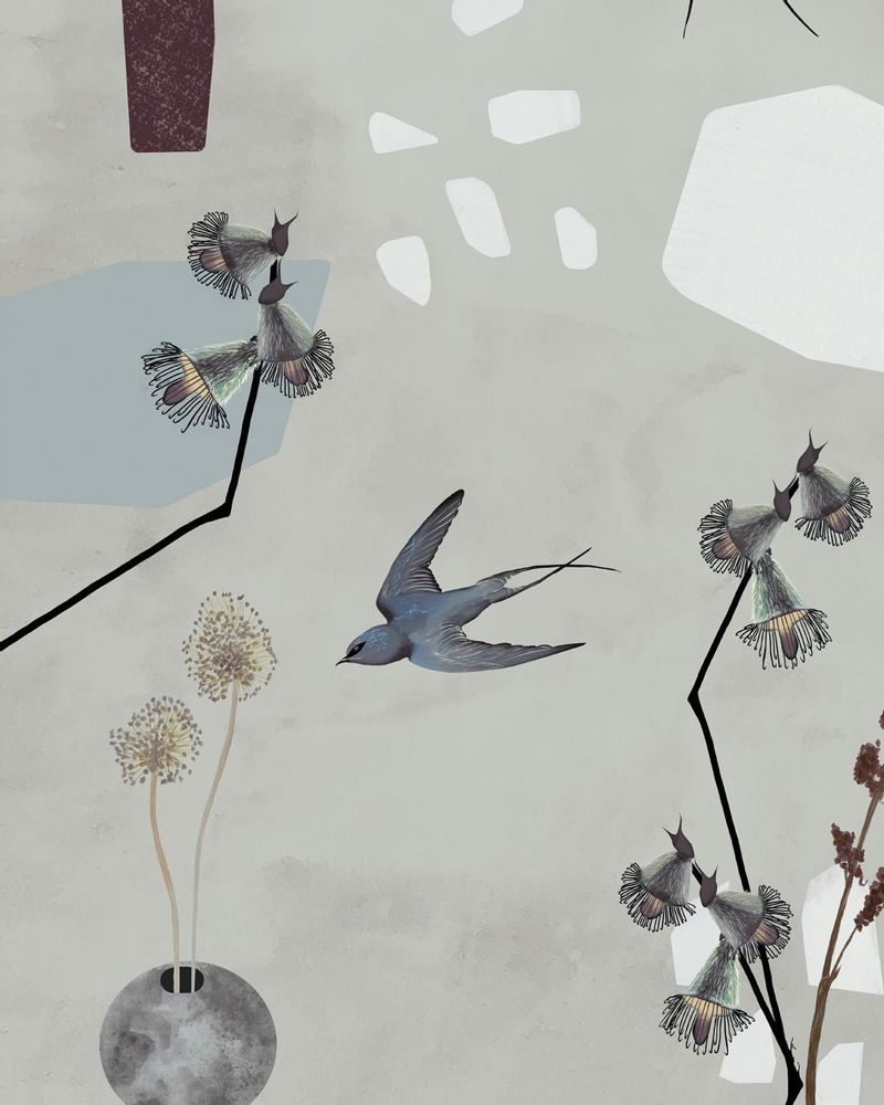 Wallpaper - Papier peint sur mesure PAMPA - LGD01 DECOR MURAL SUR MESURE