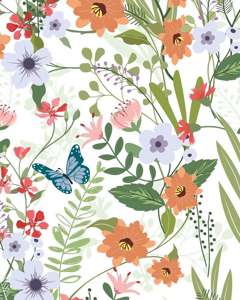 Papiers peints - Papier peint sur mesure FLORAISON - LGD01 DECOR MURAL SUR MESURE