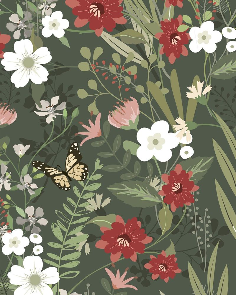 Papiers peints - Papier peint sur mesure FLORAISON - LGD01 DECOR MURAL SUR MESURE