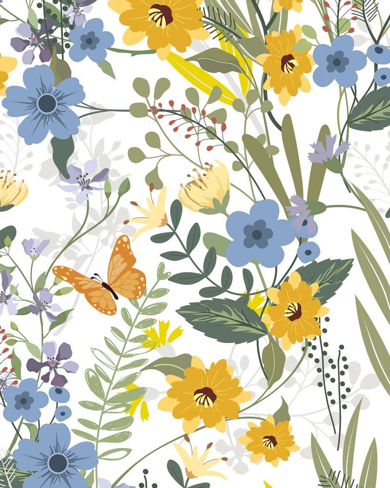 Papiers peints - Papier peint sur mesure FLORAISON - LGD01 DECOR MURAL SUR MESURE