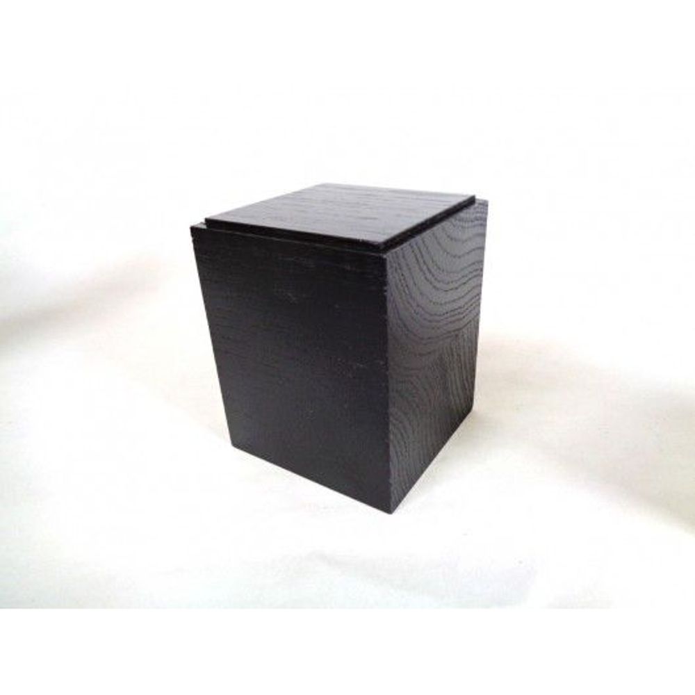 Sculptures, statuettes et miniatures - Socle chêne pour statue 8x8x10 cm - CALAOSHOP