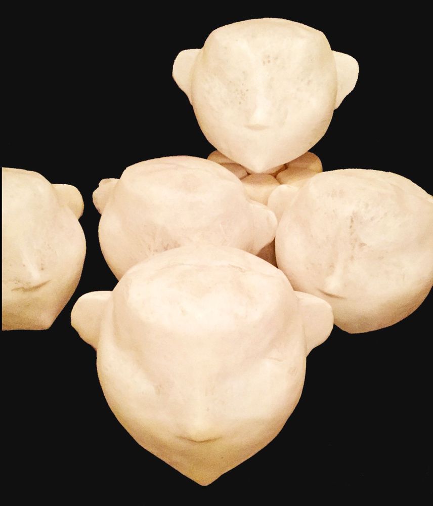 Design objects - Fiberglass head HE1 - MIKKA DESIGN INK