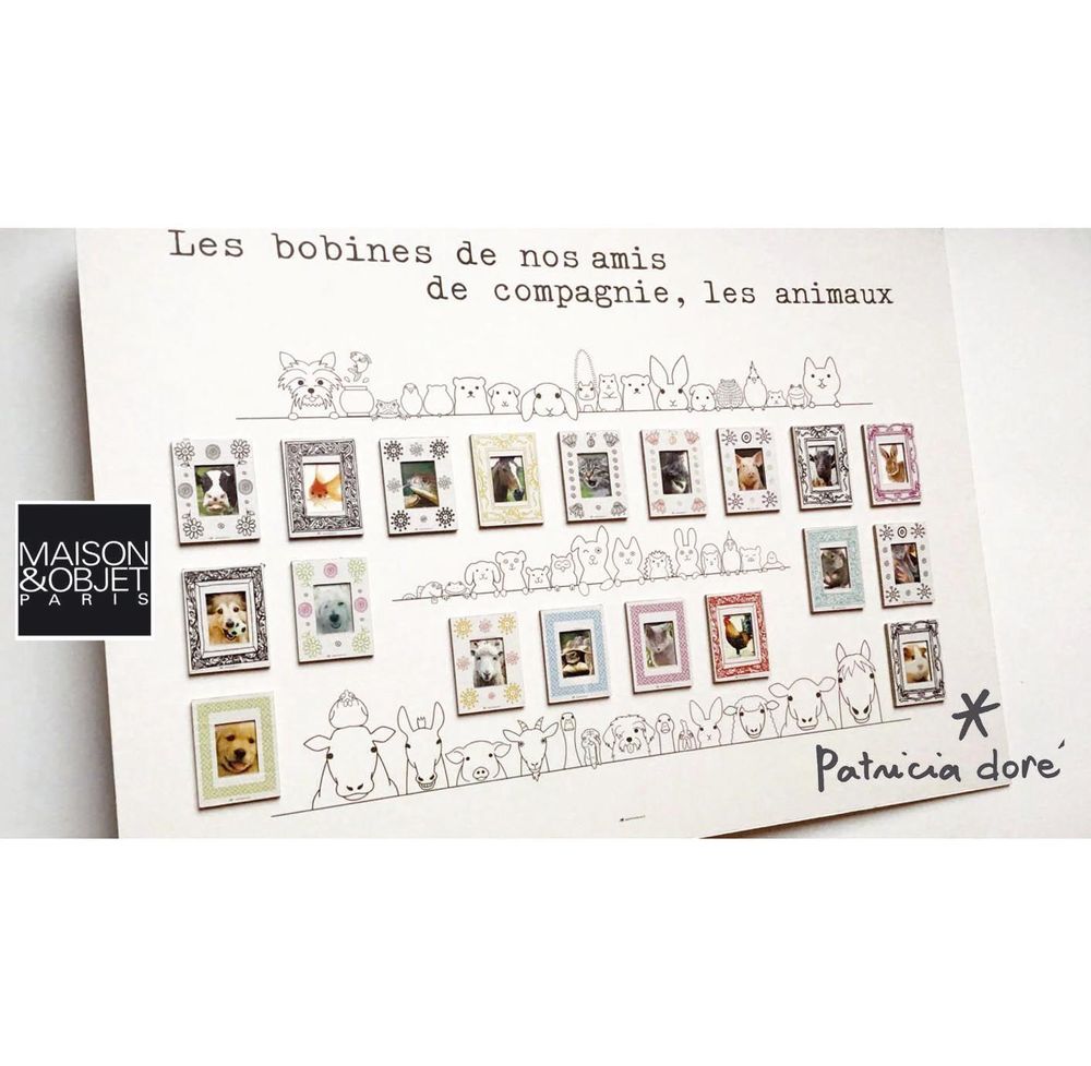 Other wall decoration - TUBE POSTER&CADRES: Family tree - Girlfriends, classmates - Our Animal Friends - PATRICIA DORÉ