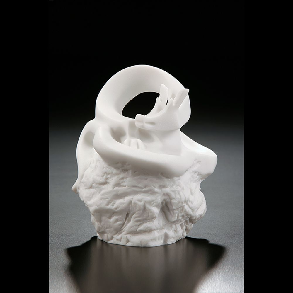 Sculptures, statuettes and miniatures - Auspicious Dragon with Blessing - GALLERY CHUAN