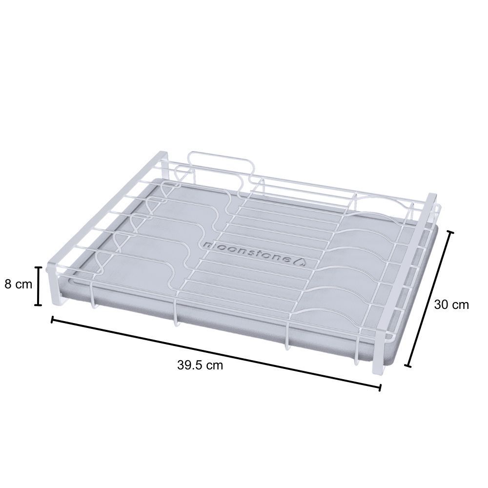 Egouttoirs - Égouttoir pour vaisselle en pierre absorbante hygiénique gris moderne rectangle Iluka - OSNA
