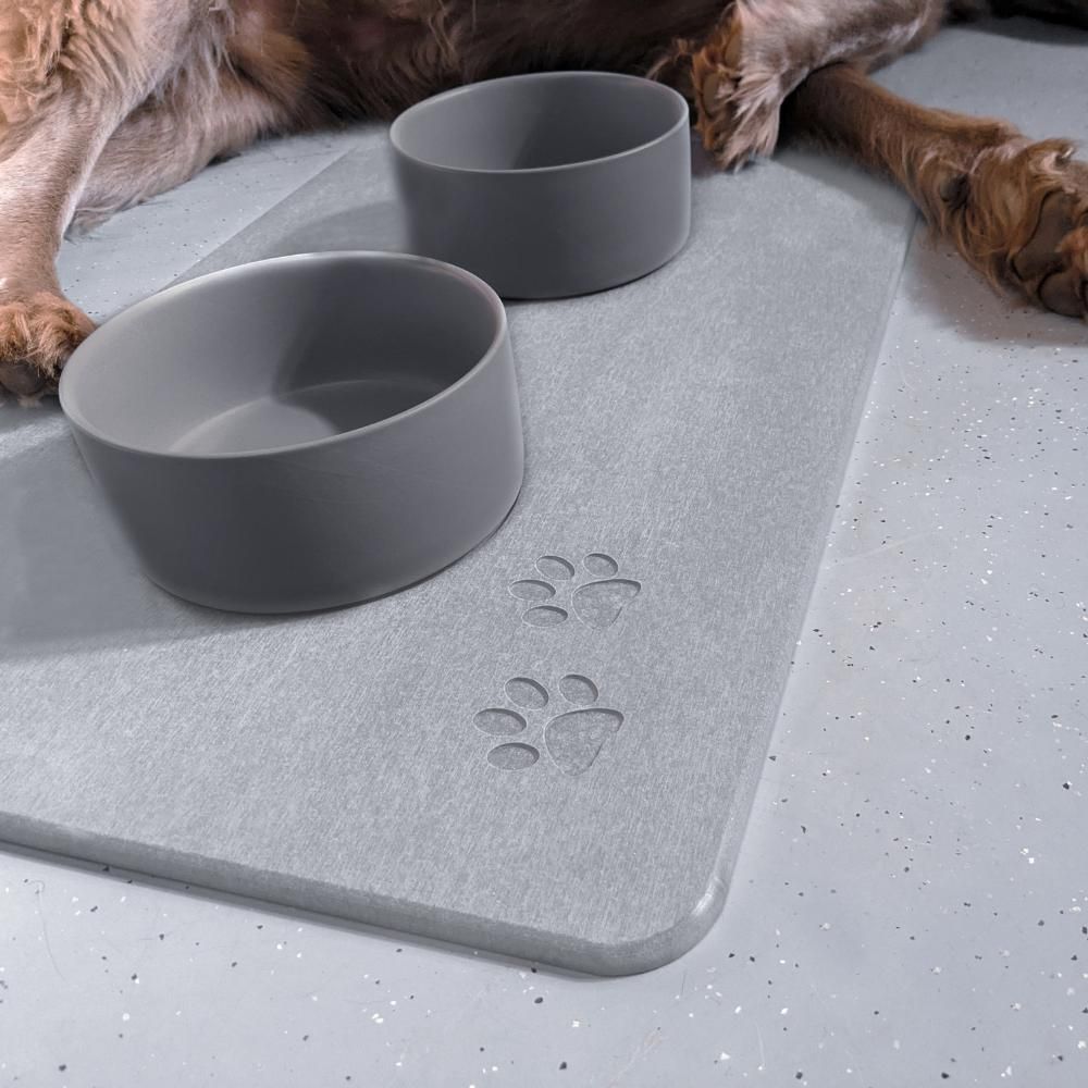 Outdoor decorative accessories - CERAMIC BOWL for gray round cat dogs - OSNA