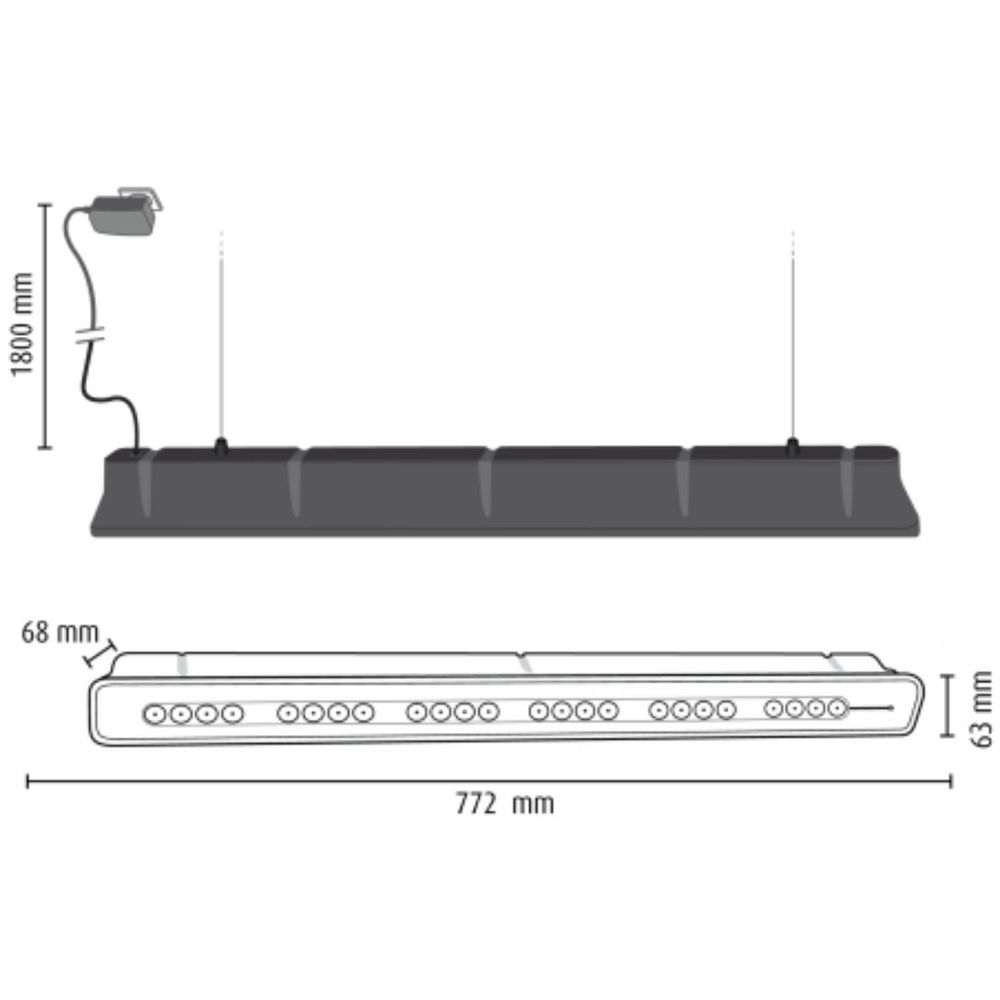 Objets design - Purificateur d'air TEQOYA 450 - Plafonnier - TEQOYA