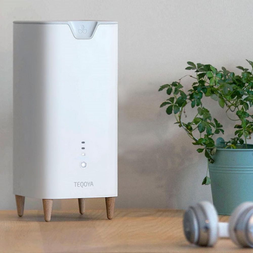 Autres objets connectés - Purificateur d’air design et écoresponsable - TEQOYA