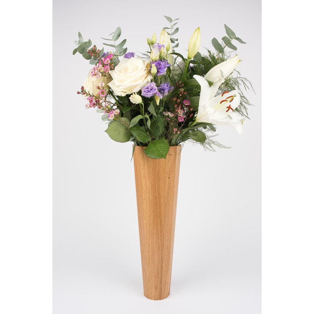 Objets de décoration - Vase Leppo en chêne - ELEMENTO MOBILIER