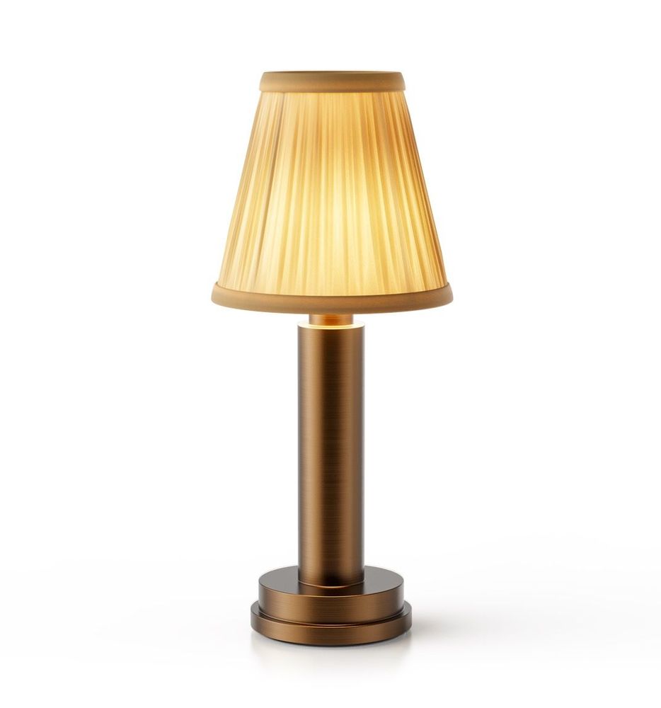 Lampes sans fil  - LAMPE DE TABLE VICTORIA BRONZE - NEOZ LIGHTING