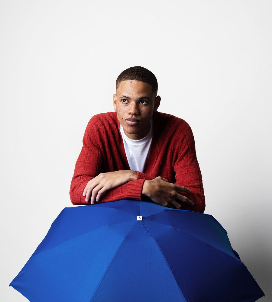 Objets de décoration - Micro-parapluie Bleu Roi - Marguerite - ANATOLE