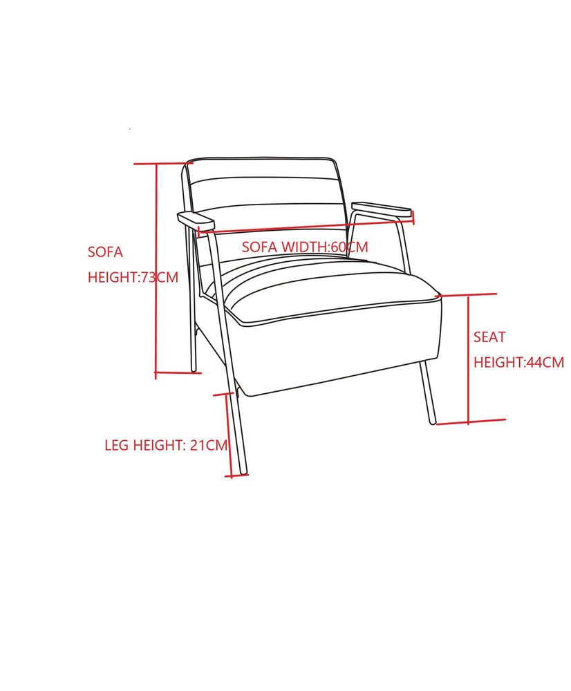 Fauteuils - FAUTEUIL HUTCH BLEU - - AMADEUS