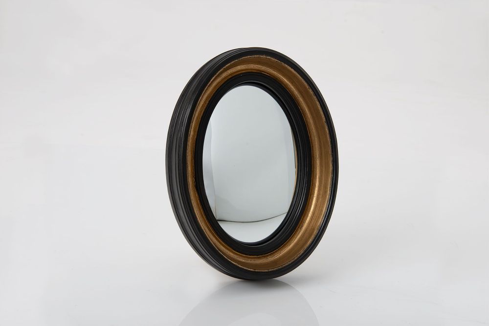 Miroirs - MIROIR SORCIERE NOIR OVALE PM - - AMADEUS