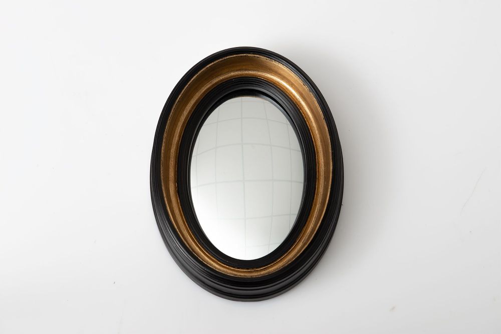 Miroirs - MIROIR SORCIERE NOIR OVALE PM - - AMADEUS