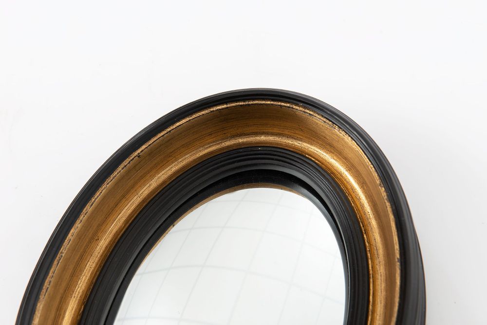Miroirs - MIROIR SORCIERE NOIR OVALE PM - - AMADEUS