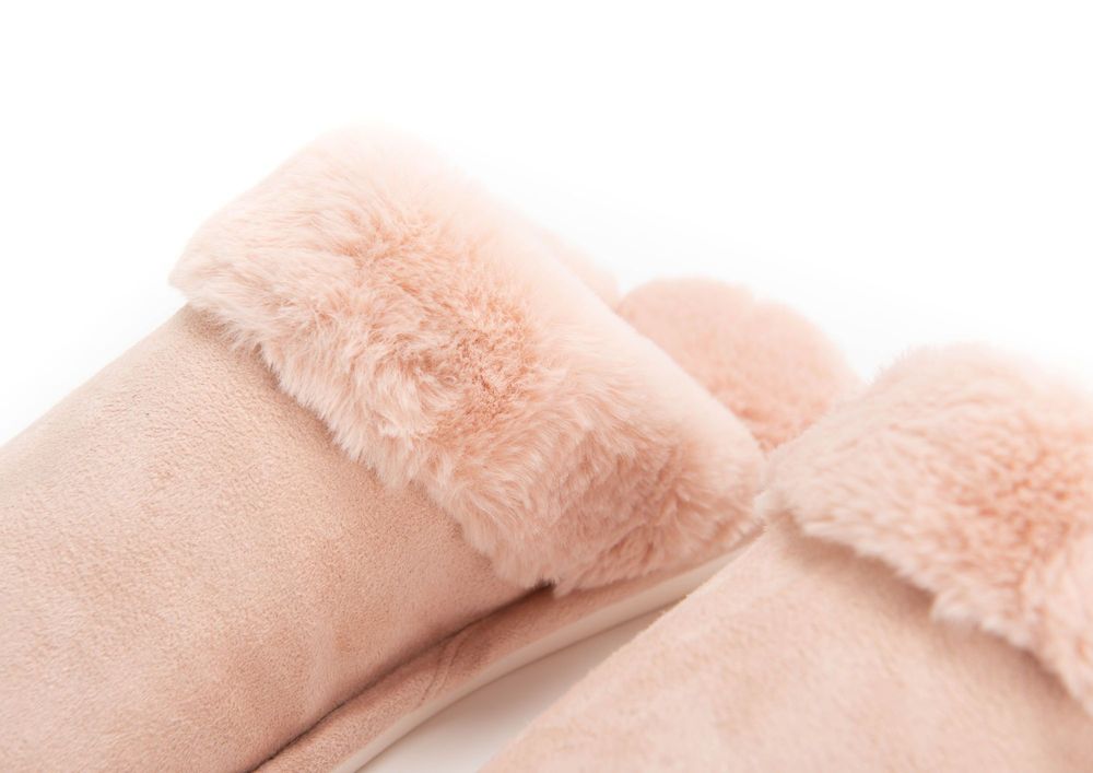 Sleepwear - CHAUSSON LUXE VIEUX ROSE37/38 - - AMADEUS