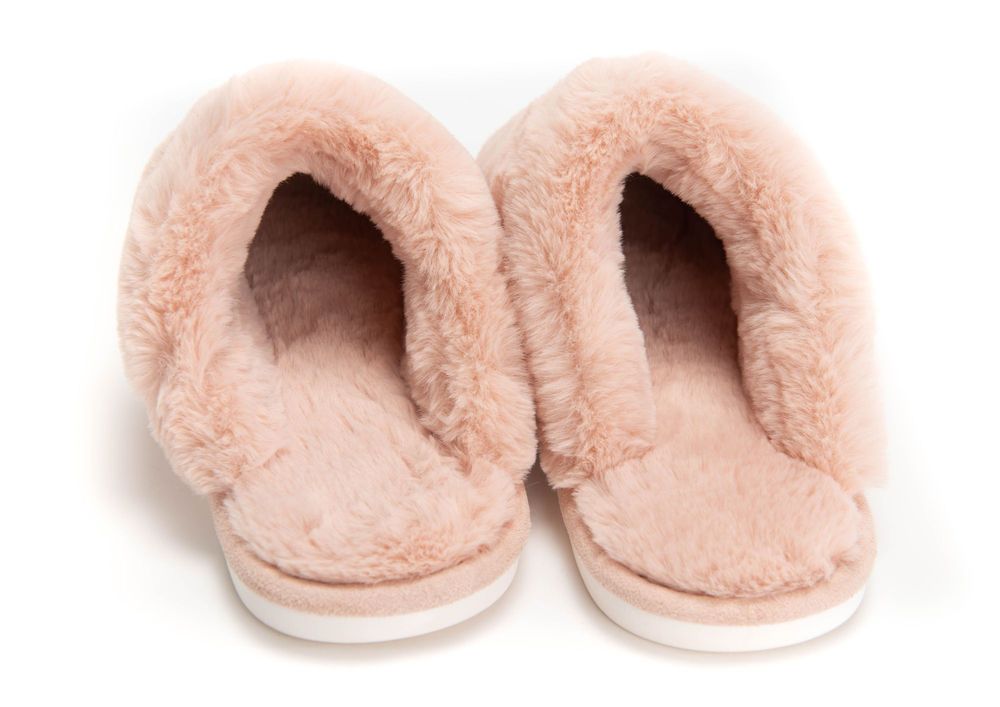 Sleepwear - CHAUSSON LUXE VIEUX ROSE37/38 - - AMADEUS