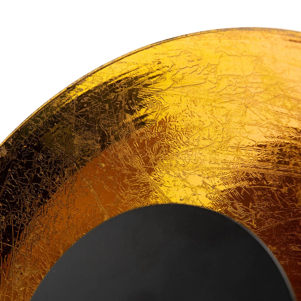 Table lamps - LAMP TABLE SAMY NOIR/OR PM   -E27_25W - AMADEUS