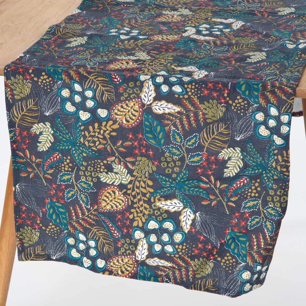 Nappes - CHEMIN DE TABLE SOHANE BLEU - - AMADEUS
