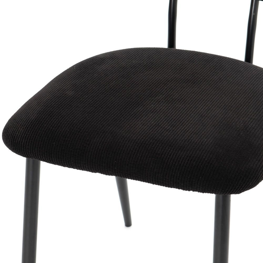 Chaises - CHAISE THELMA NOIRE - - AMADEUS