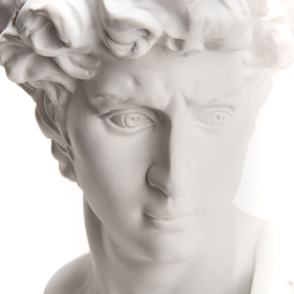 Sculptures, statuettes et miniatures - STATUE GRECQUE BUSTE H35 - - AMADEUS