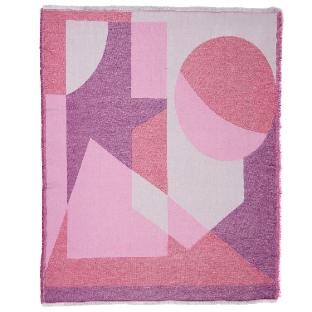 Throw blankets - PLAID HAVANA FUSHIA 130X170 - - AMADEUS