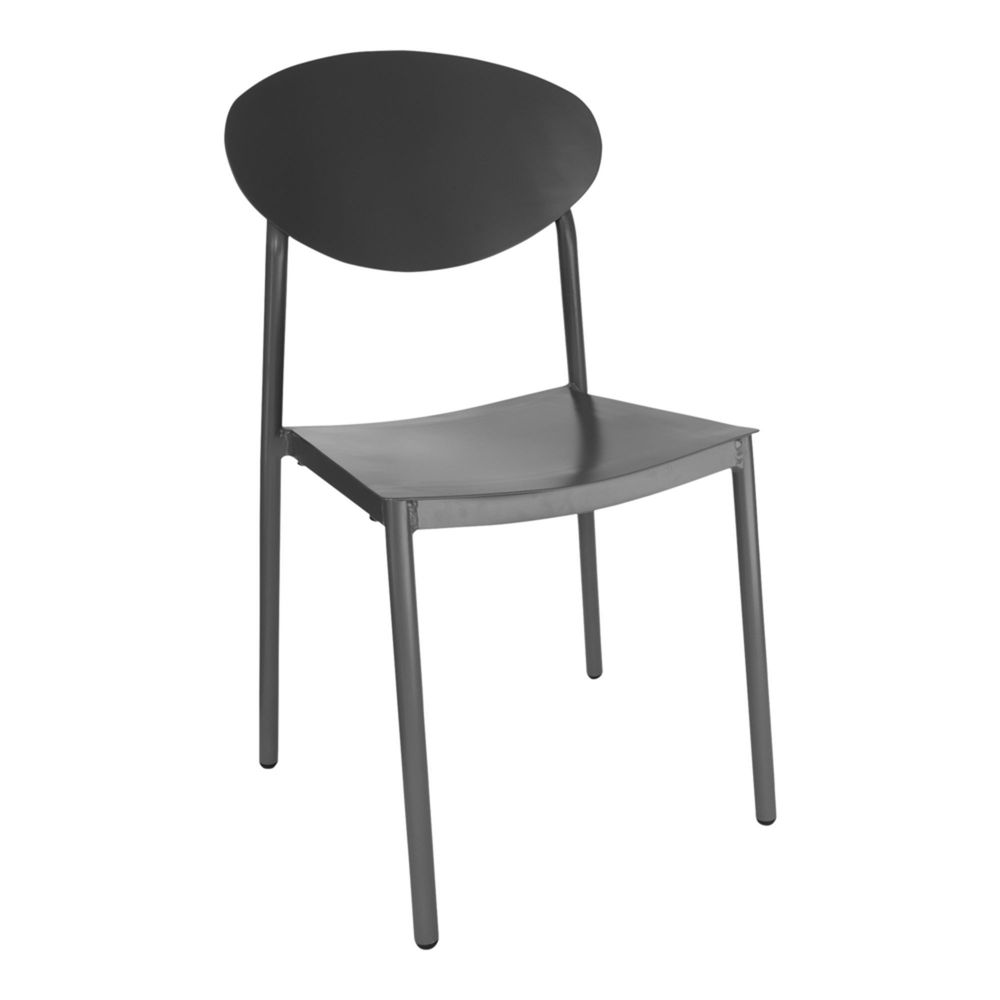 Chaises - CHAISE JARDIN GRIS PAPILLON - - AMADEUS