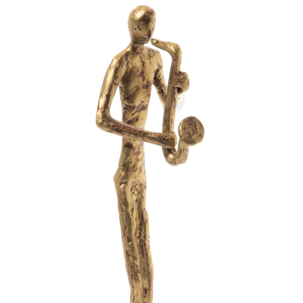 Sculptures, statuettes et miniatures - FIGURINE SAXOPHONISTE - - AMADEUS