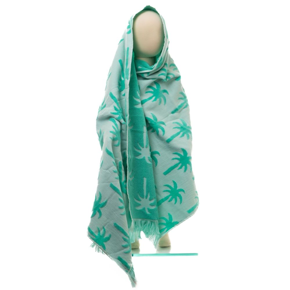 Linge de lit enfant - SERVIETTE PLAGE BLEU - - AMADEUS LES PETITS