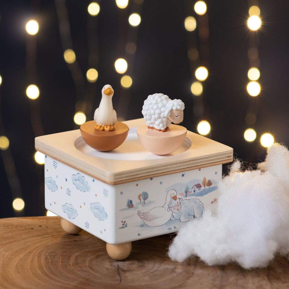 Jouets enfants - BOITE MUSIQUE LOUISON MOUTON - - AMADEUS LES PETITS