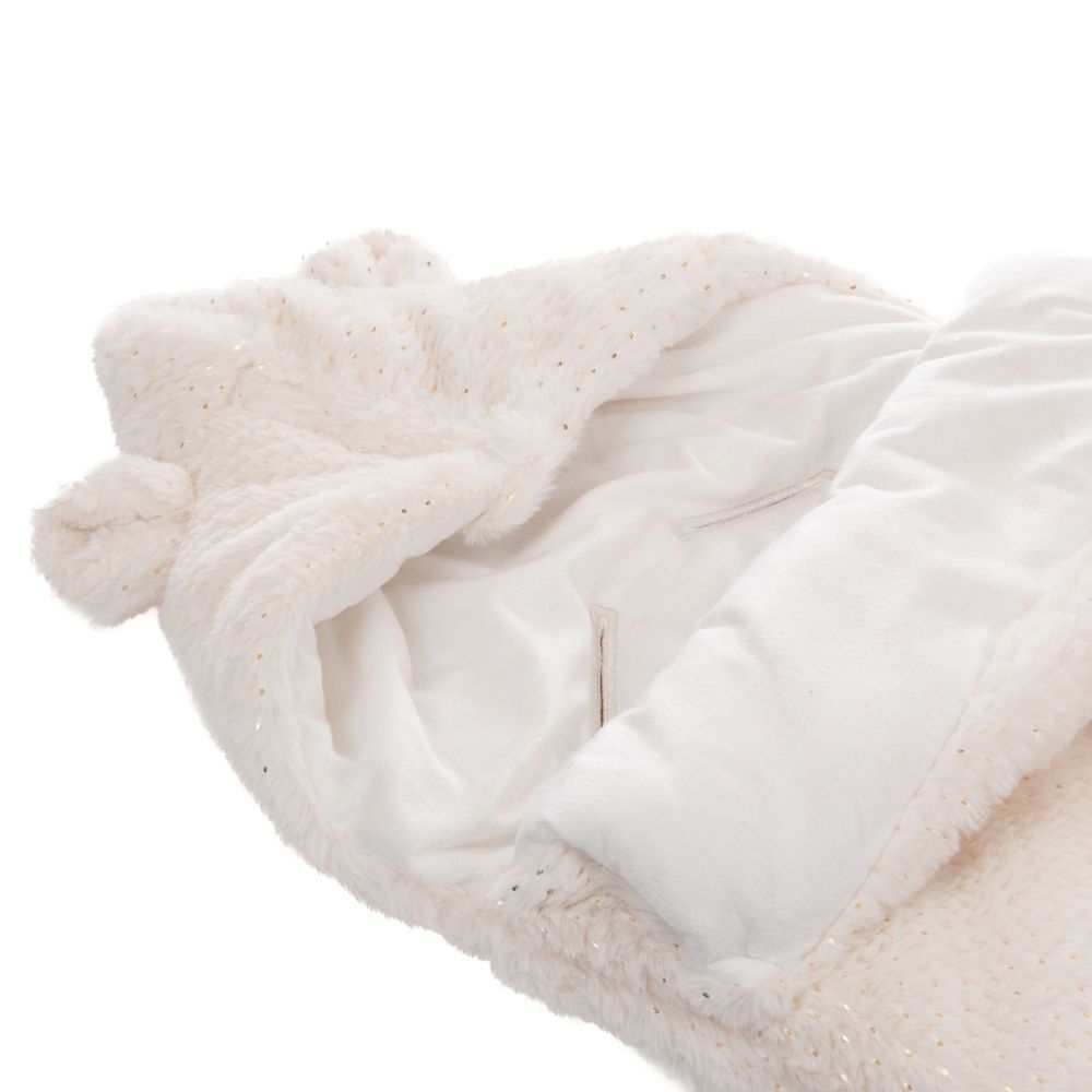 kids linen - CHANCELIERE CREME PAILLET 0-6 - - AMADEUS LES PETITS