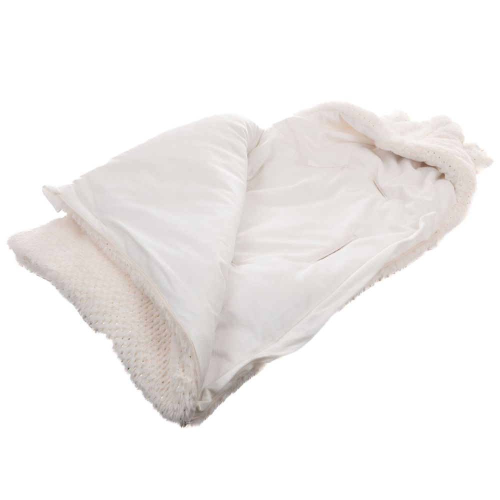 kids linen - CHANCELIERE CREME PAILLET 0-6 - - AMADEUS LES PETITS