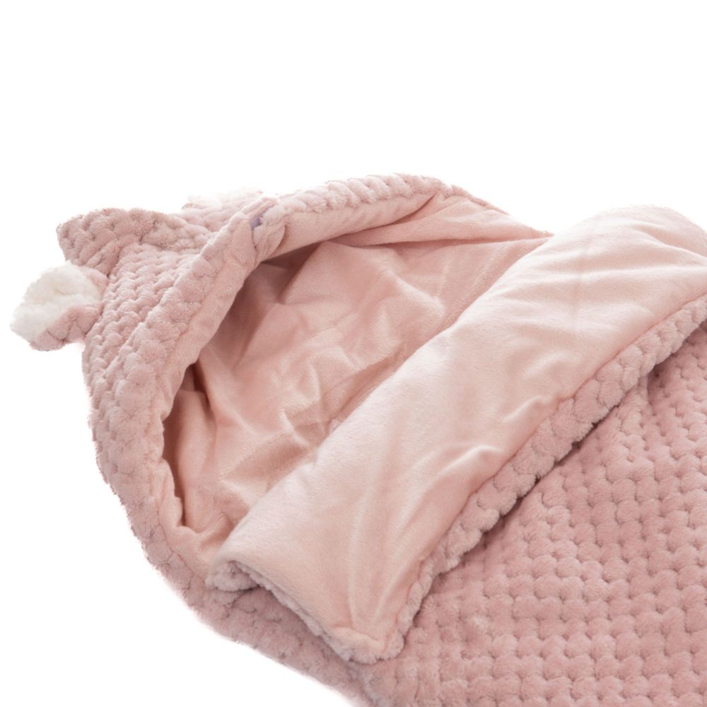 kids linen - CHANCELIERE RETRO ROSE  0-6 - - AMADEUS LES PETITS