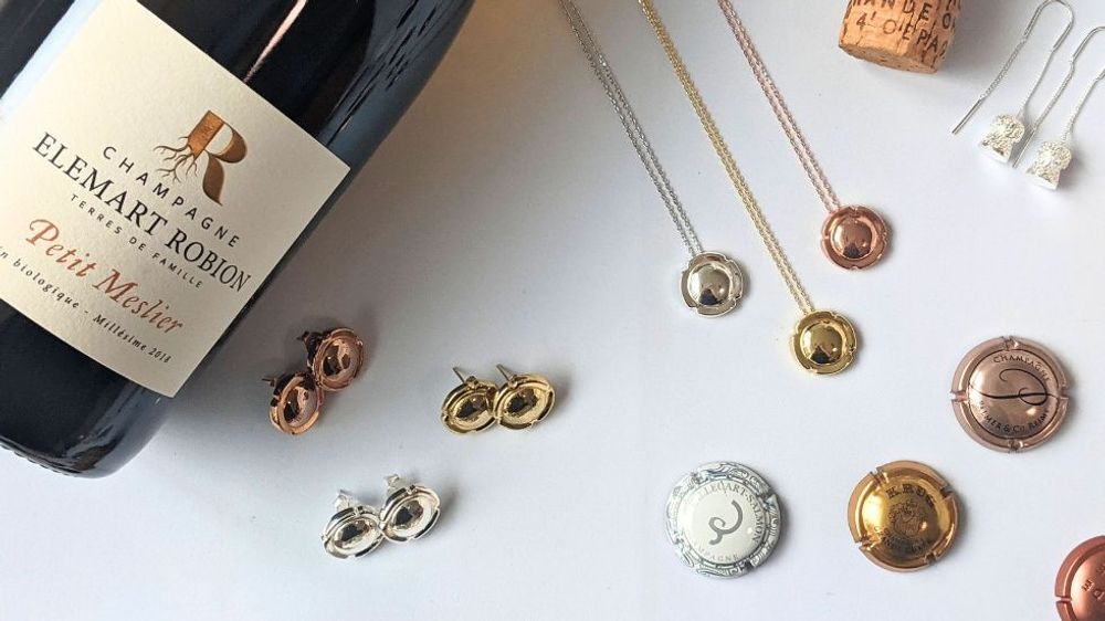Cadeaux - La Capsule Boucles d'Oreilles - CHAMPAGNE EVERY DAY
