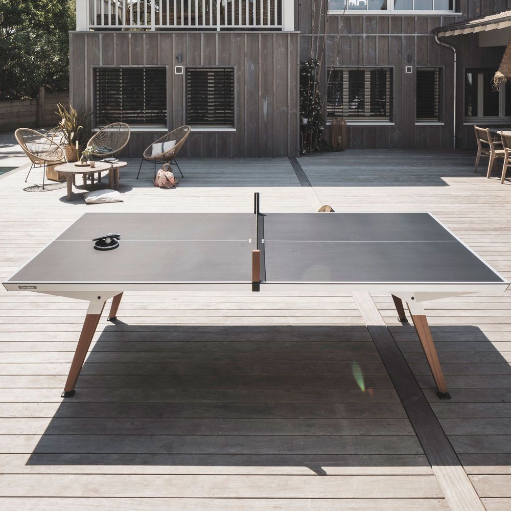 Tables de jeux - Table de ping-pong Origin Outdoor - Blanc - CORNILLEAU