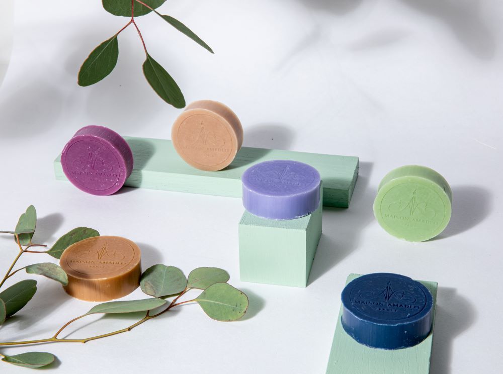 Savons - Savon parfumé Citron Verveine - MAISON AMADEO