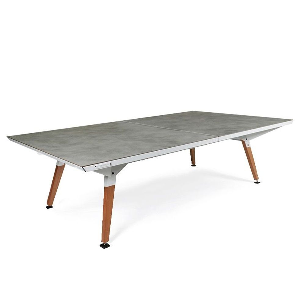 Tables de jeux - Table de ping-pong Origin Outdoor - Blanc et Décor Stone - CORNILLEAU
