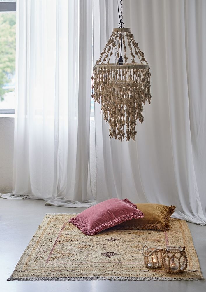 Tapis contemporains - Tapis en jute PROVENCE tissé main - LIV INTERIOR