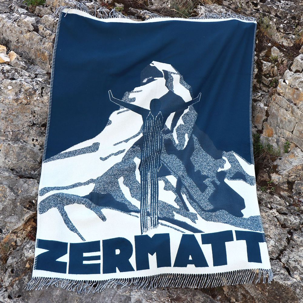 Objets de décoration - plaid Zermatt - LE PLAID DES MONTAGNES