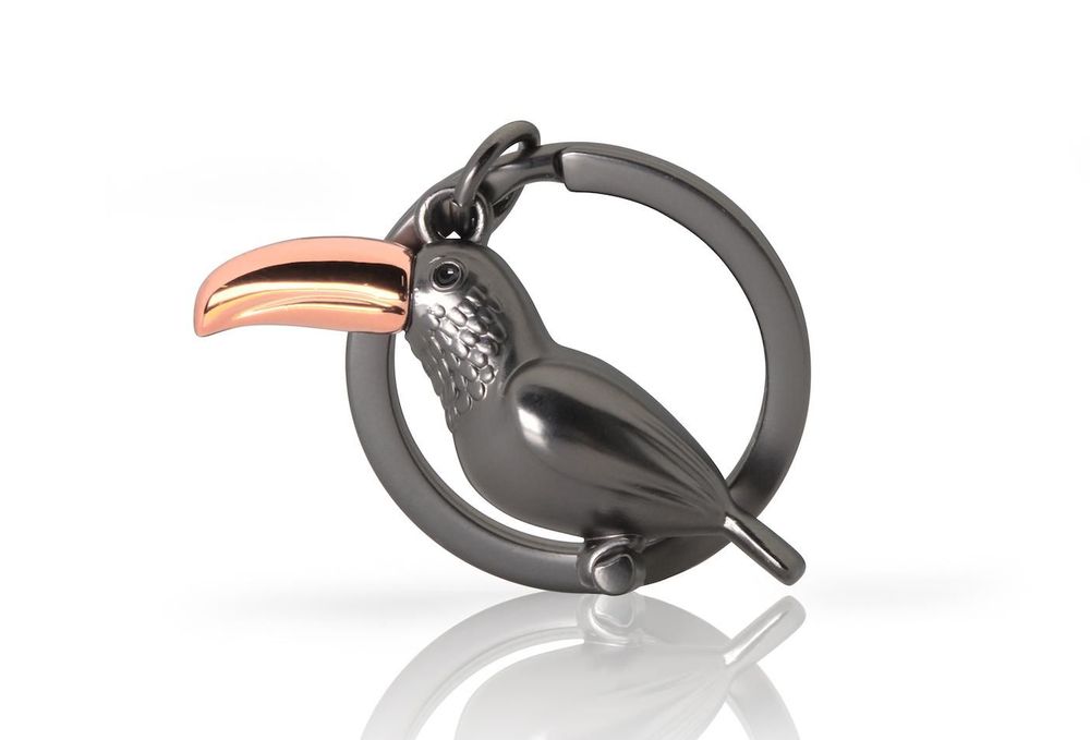 Gifts - Toucan Keyring - METALMORPHOSE